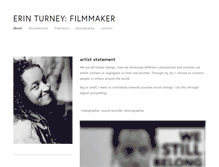Tablet Screenshot of erinturney.com